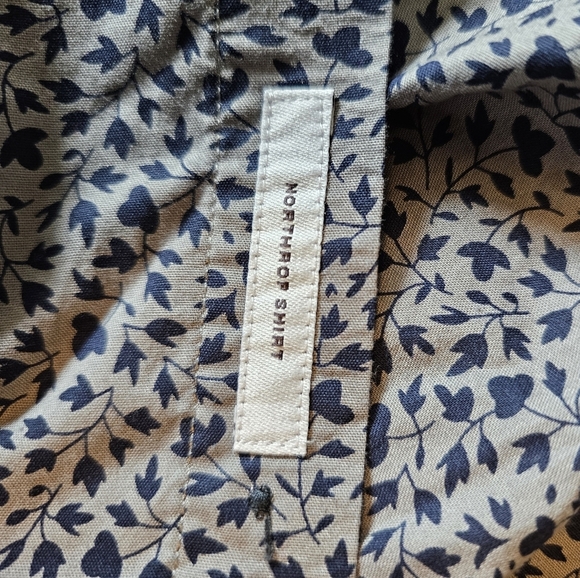 Goodfellow & Co Men's Slim Fit Long Sleeve Button-Down Shirt, Athens Blue, S - Picture 8 of 10